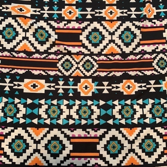 Jody California Abstract Geometric Pattern Boatneck Above Knee Dress Women’s M - Picture 3 of 12